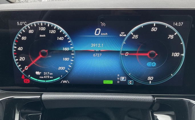 Mercedes-Benz EQA cena 271000 przebieg: 6730, rok produkcji 2023 z Reszel małe 667